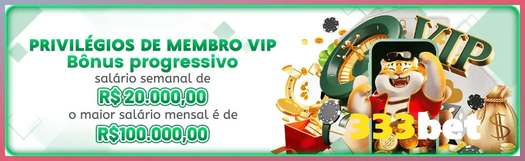 333BET bônus — cashback 15 por cento e níveis VIP